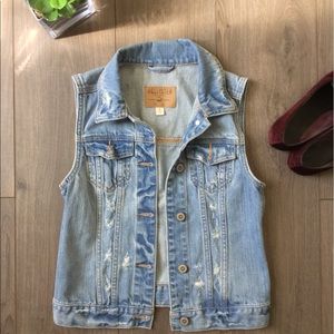 Hollister Denim Vest